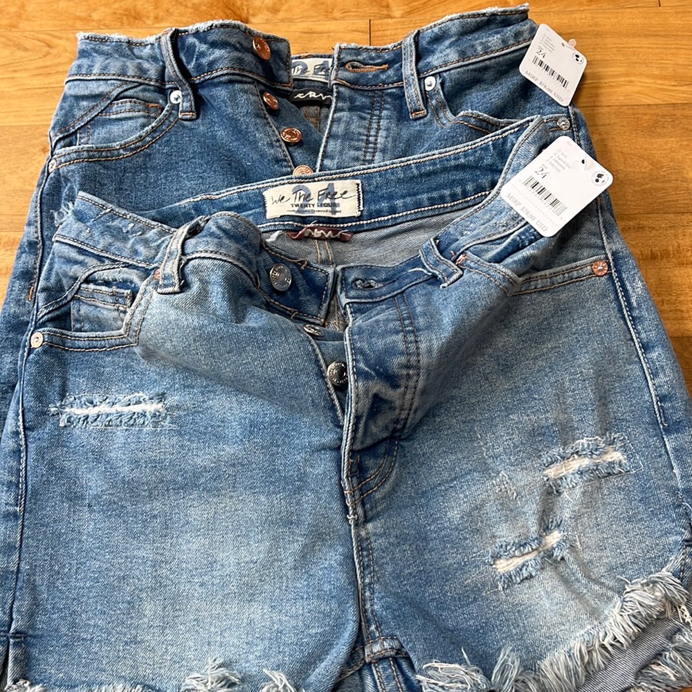 Women's Free People shorts bundle size 24